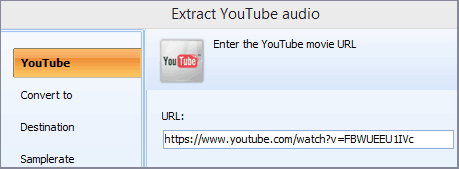 extract youtube mp3